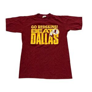 Vintage 1980's Washington Redskins Logo 7 Single Stitch T-Shirt Women's Small